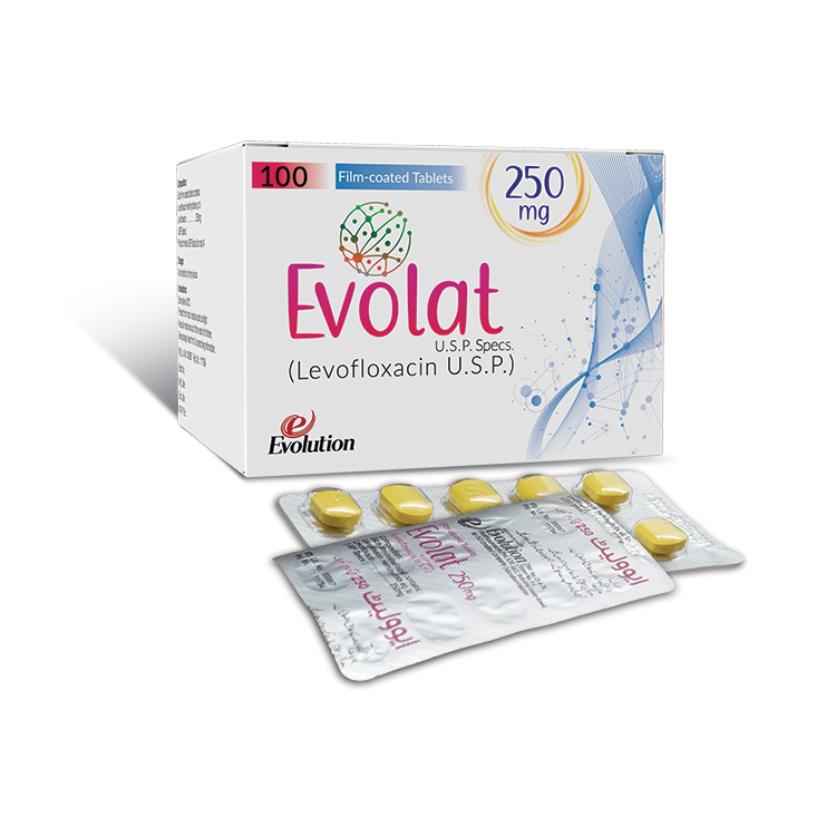 Evolat 250mg Tablets