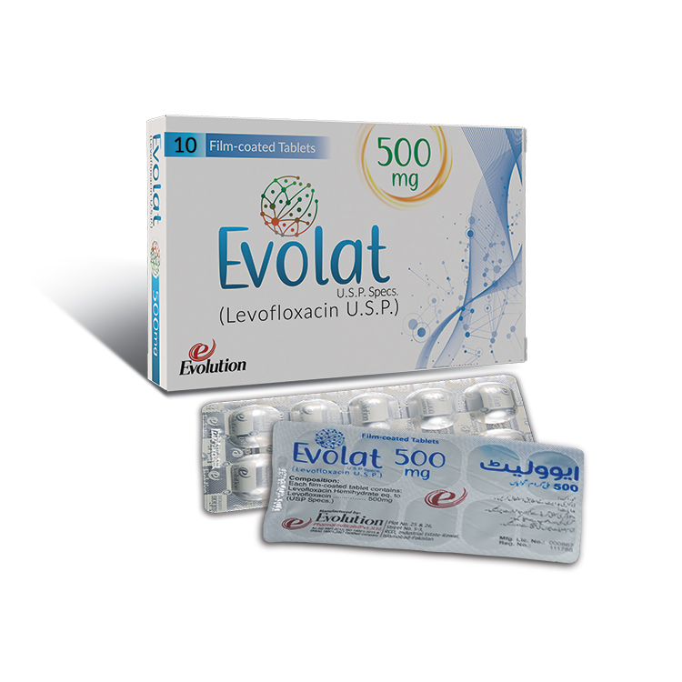 Evolat 500mg Tablets