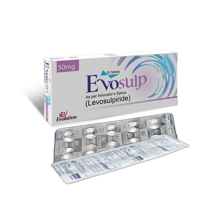 Evosulp 50mg Tablets