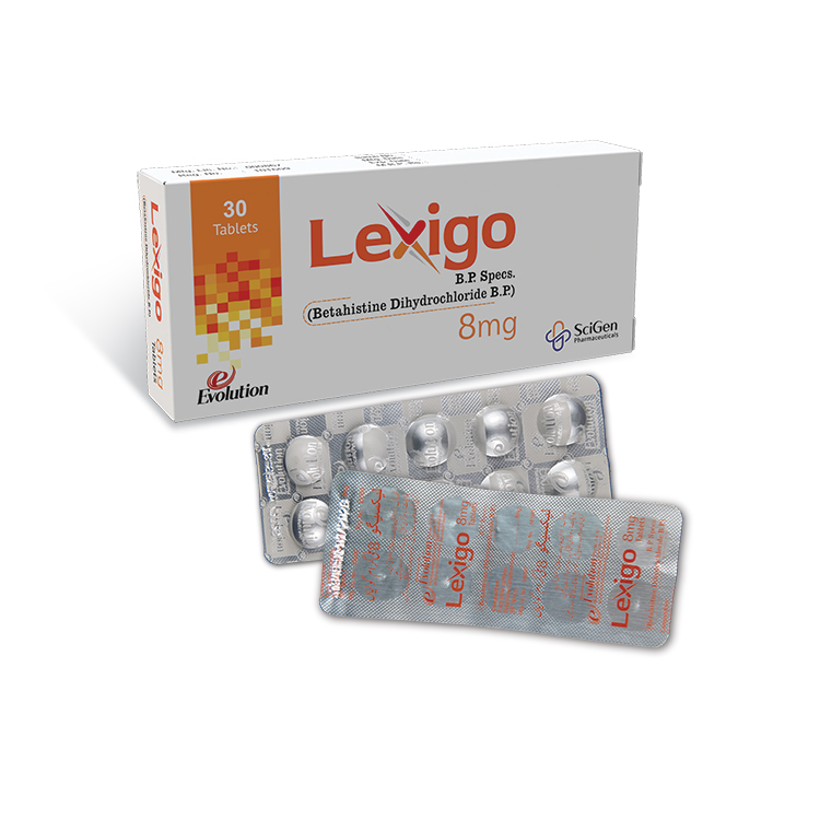 Lexigox 8mg Tablets