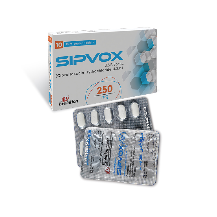 Sipvox 250mg Tablets
