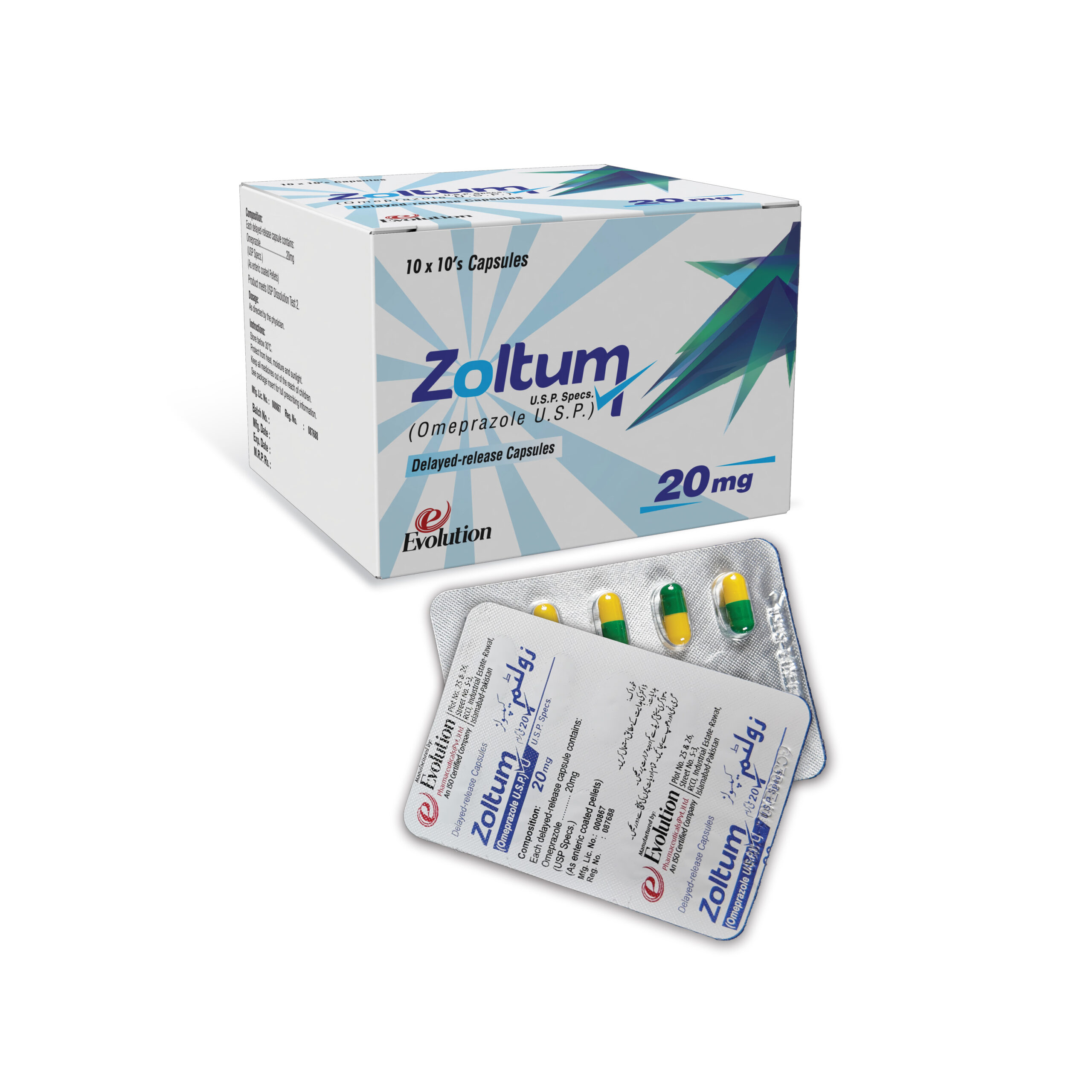 Zoltum 20mg Capsules