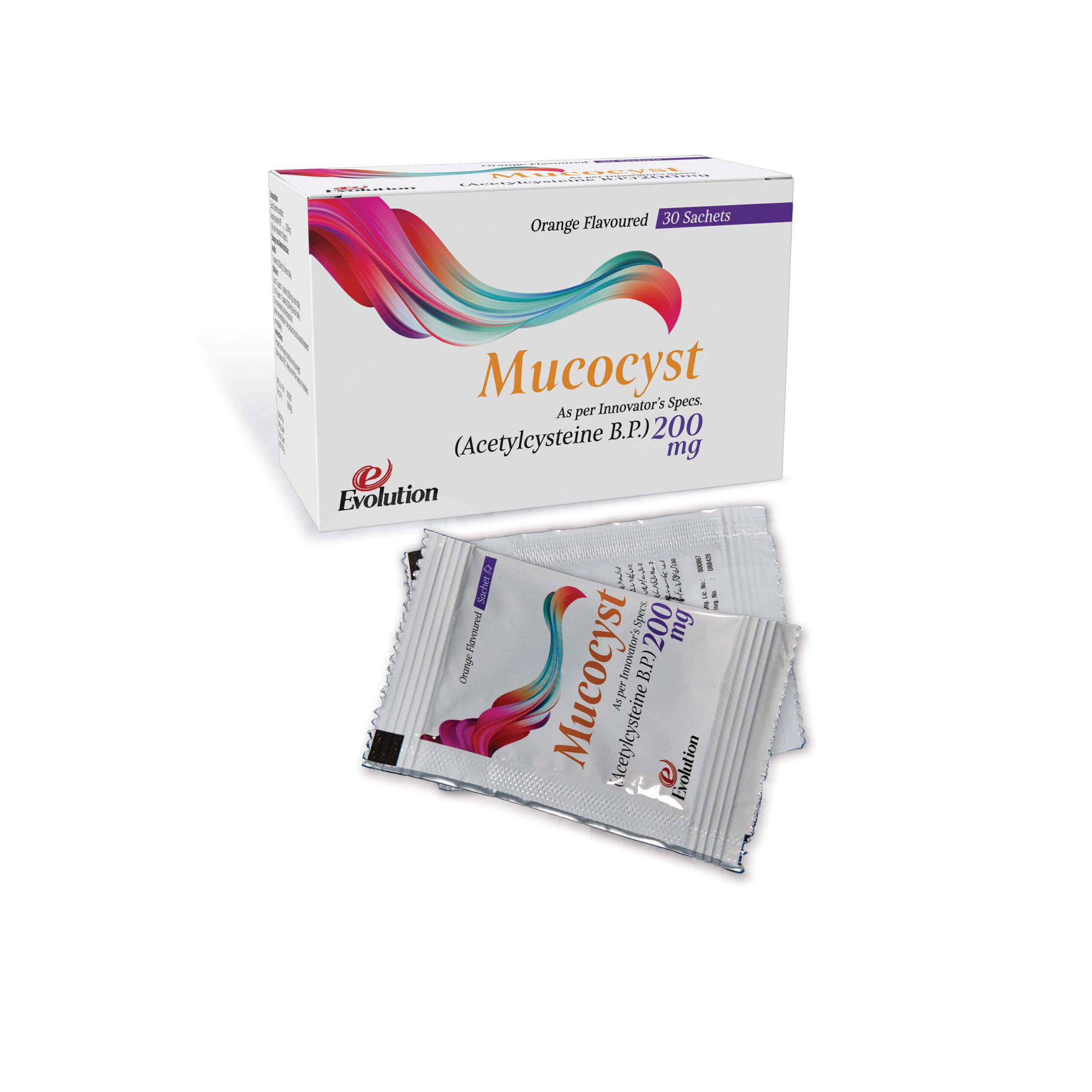 Mucocyst 200 mg Sachets