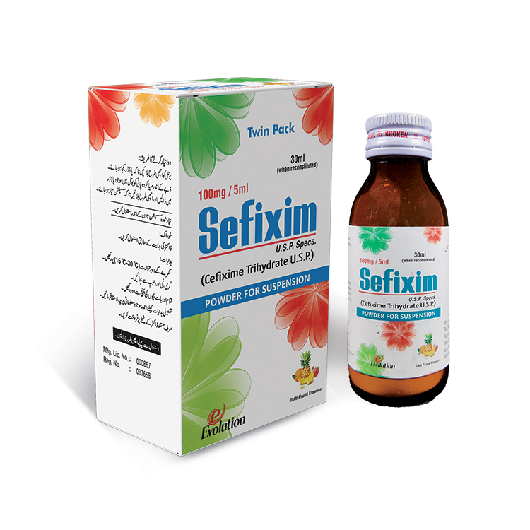 Sefixime 100mg Suspension